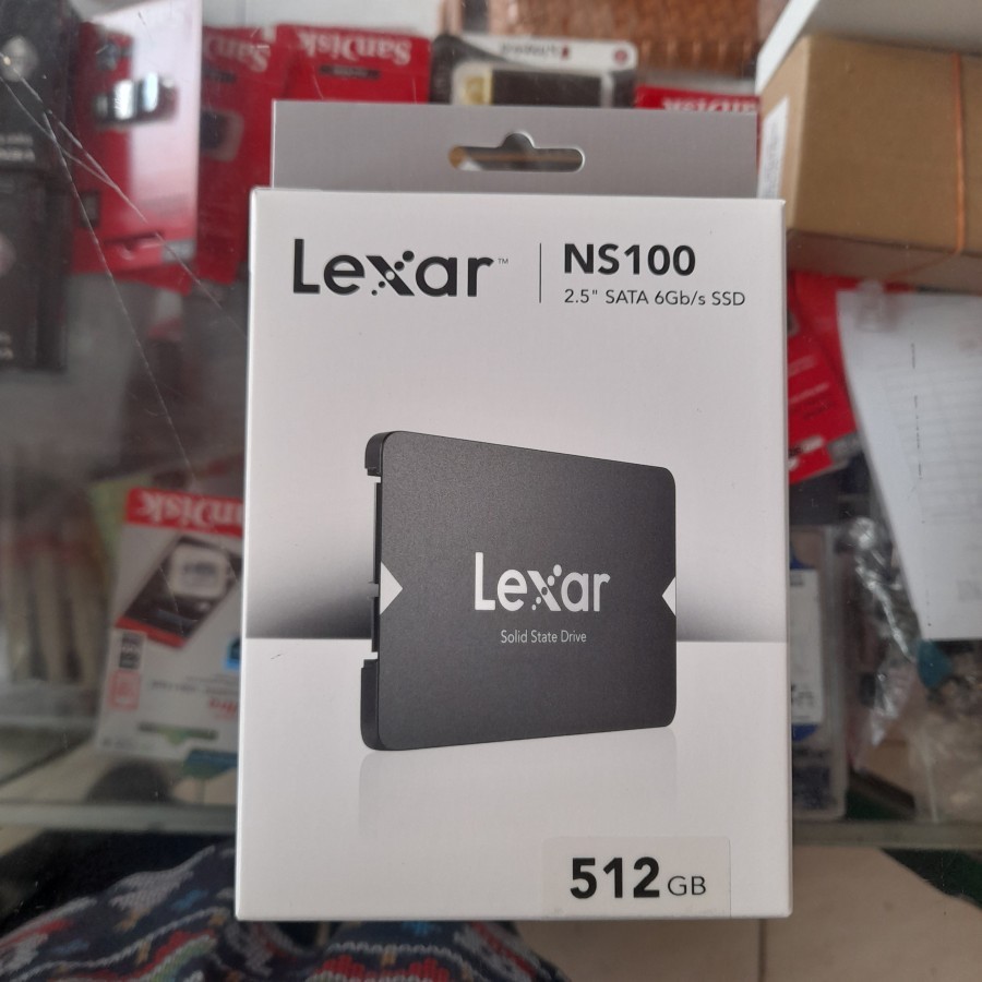 SSD LEXAR 512GB SATA LNS100-512RB