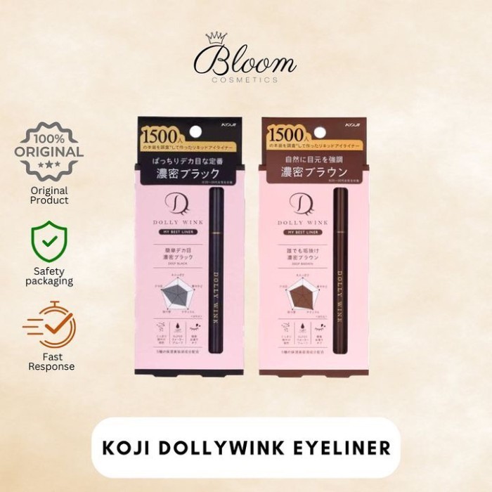 Koji Dollywink My Best Liner / Dolly Wink Eyeliner Japan