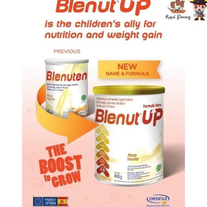 

Blenut Up Vanila 400 gram GS