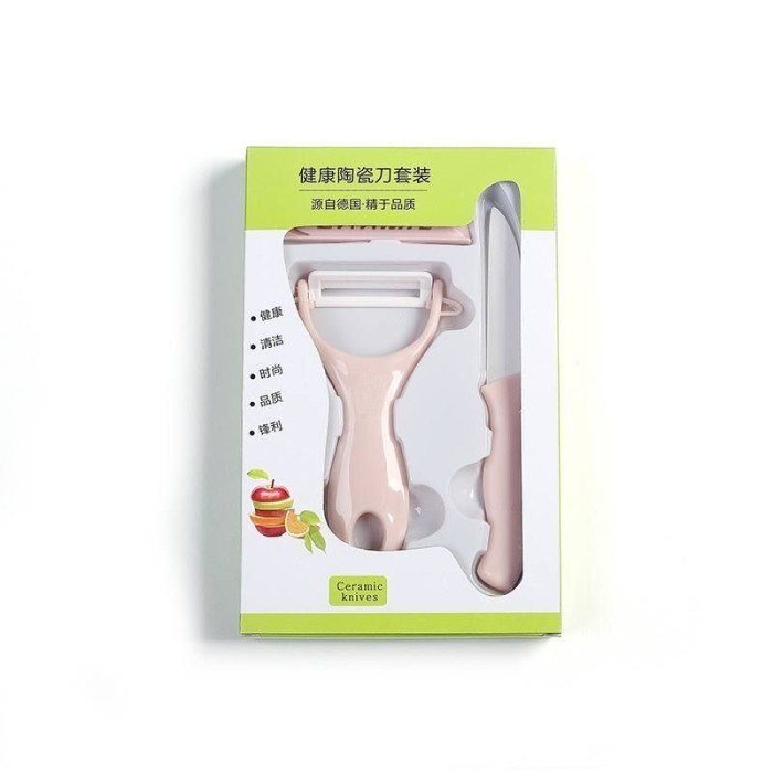 Peeler Dan Pisau Ceramic