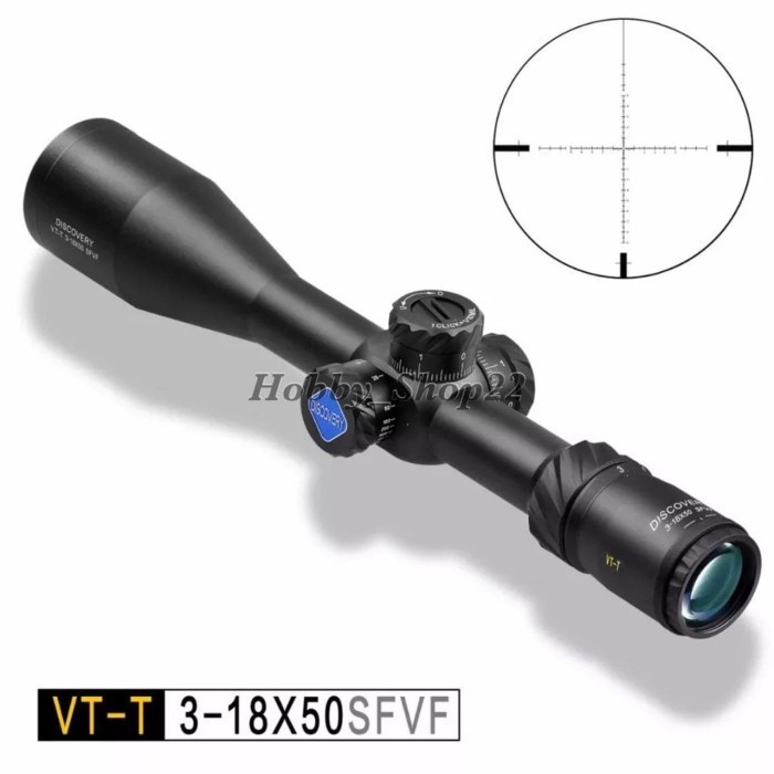 Telescope / Teropong Discovery Vtt 3-18X50 Sfvf Ffp
