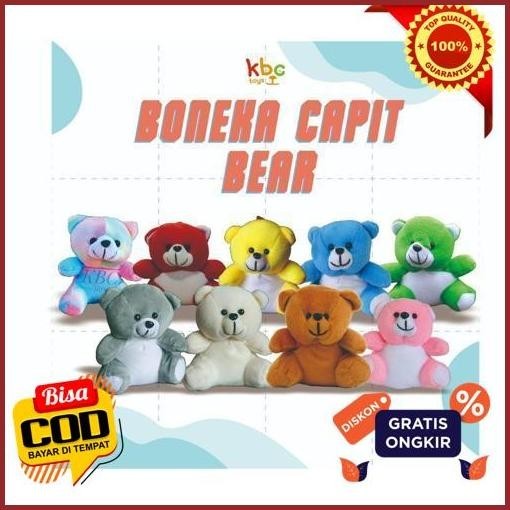 Promo Boneka Teddy Bear Warna-Warni Mini 15Cm/Boneka Teddy Warna-Warni/Boneka Buket/Boneka Teddy Bea