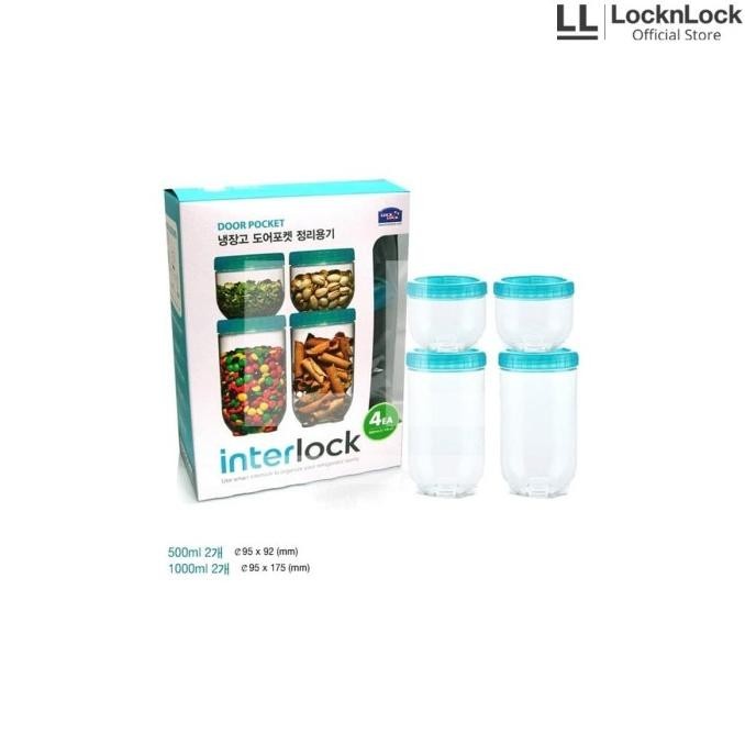 

LocknLock - Toples Interlock Set 4PCS (INL301S3)