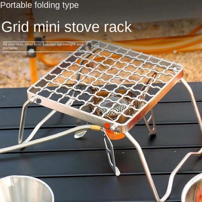 [PROMO] Alat Panggang Lipat Portable Outdoor Grill Stove Foldable DK13 - Alat Panggangan Daging Roti