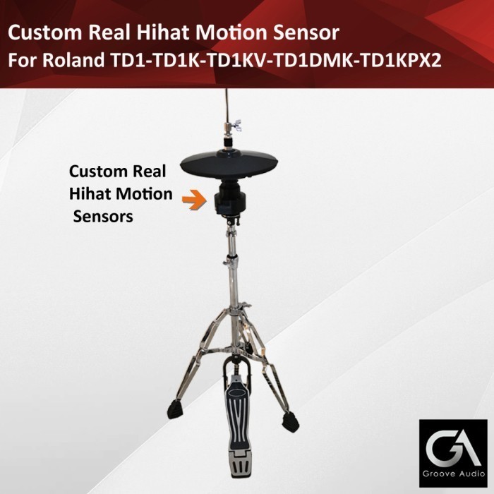 Custom Real Hihat Motion Sensor Roland TD1-TD1K-TD1KV -TD1DMK -TD1KPX2