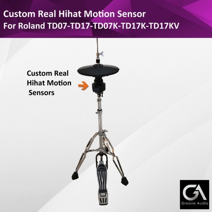 Custom Real Hihat Motion Sensor Roland TD07-TD17-TD07K-TD17K-TD17KV