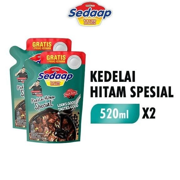 

NEW PRODUK SEDAAP KECAP MANIS KEDELAI HITAM SPESIAL POUCH 728 GR X 2 PCS !!!!!