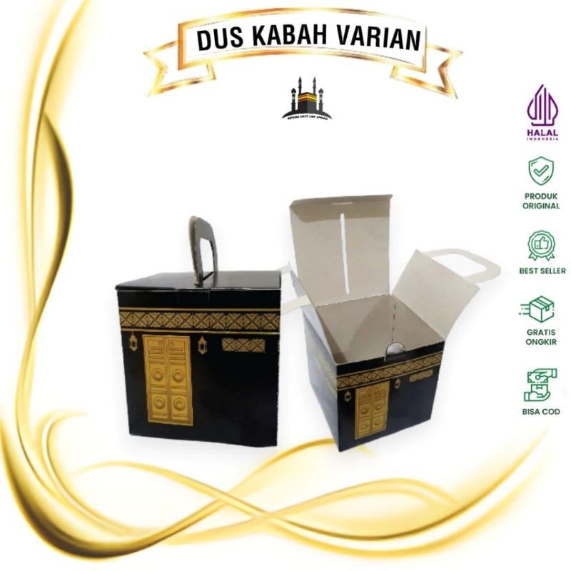 

Dus Box Ka'bah Kosong 1pcs - Box Ka'bah Oleh Oleh Haji Dan Umroh