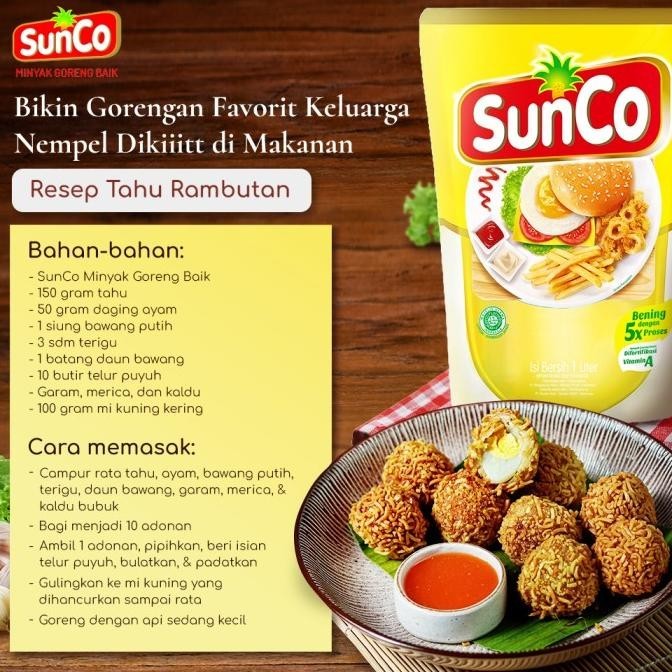 

READY STOCK SUNCO MINYAK GORENG REFILL 2L - TWINPACK !!!!!