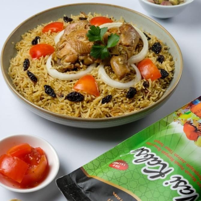 

BIG SALE NASI KEBULI INSTAN 350G BIRYANI KABSAH SYEKH ALAM BASMATI ARAB BRIYANI !!!!!