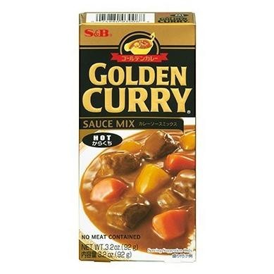 

TERBARU S&B JAPANESE GOLDEN CURRY KARI JEPANG MIX HALAL 92GR !!!!!