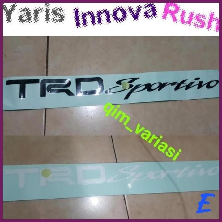 STIKER TRD SPORTIVO ORIGINAL