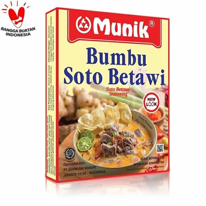 

TERBARU BUMBU SOTO BETAWI MUNIK - 125 GR !!!!!