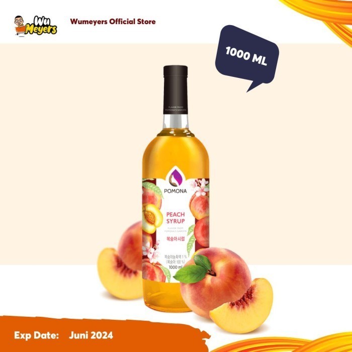 

Pomona Peach Syrup 1000 ml