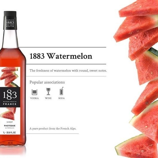 

1883 maison routin syrup Watermelon 1 liter