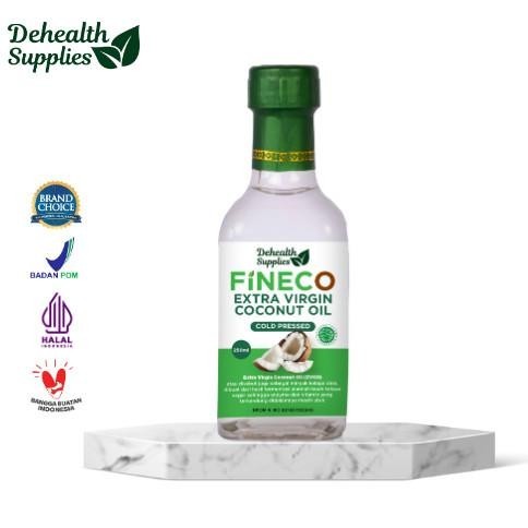 

TERBARU DEHEALTH SUPPLIES FINECO /EXTRA VIRGIN COCONUT OIL 250ML(BOTOL KACA) !!!!!
