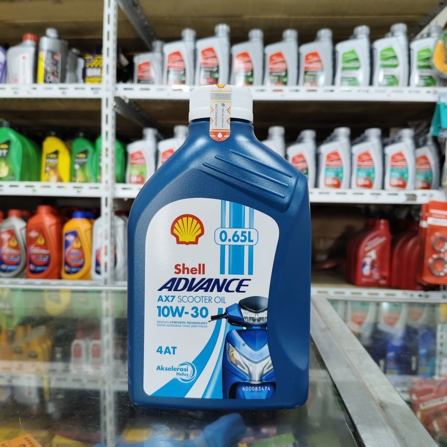 Oli Shell advance Ax7 matic 0.65L Beat, scoopy, genio