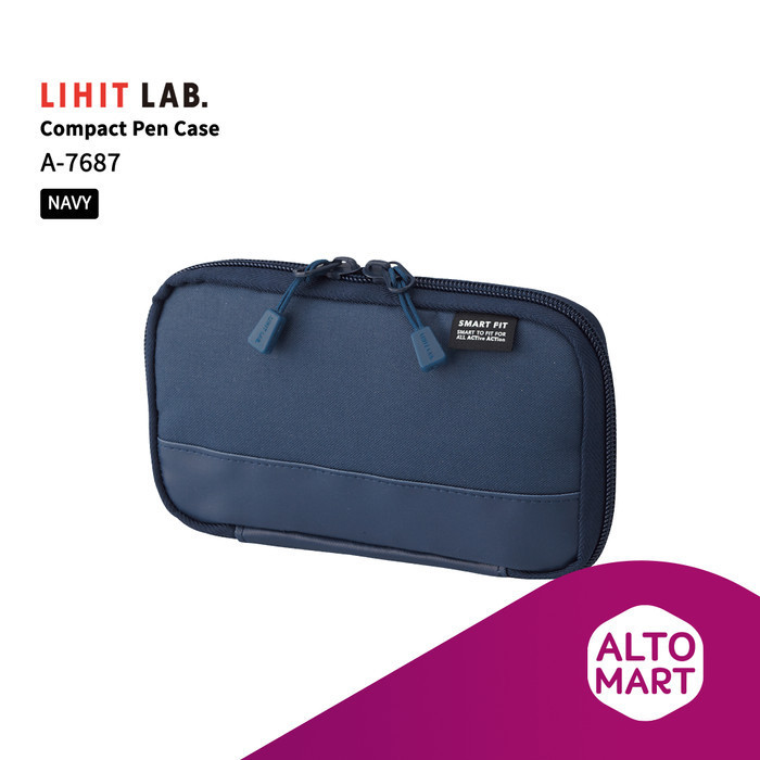 

LIHIT LAB A-7687 COMPACT PEN CASE TEMPAT KOTAK PENSIL SEKOLAH POUCH