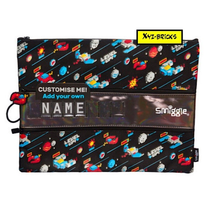 

SMIGGLE 442460 - FAVE A4 ID PENCIL CASE BLACK