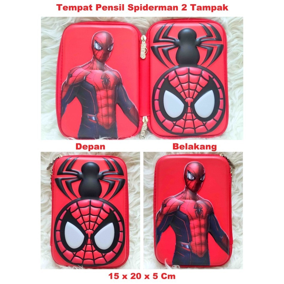 

TEMPAT PENSIL 2SIDE TAMPAK ANAK UNICORN FROZEN HERO / HARDCASE BOXES