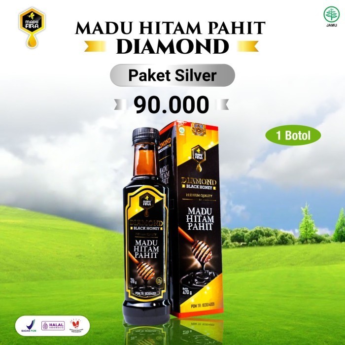 

Ready Madu Hitam Pahit 470gr - Diamond Black Honey - Madu Fira