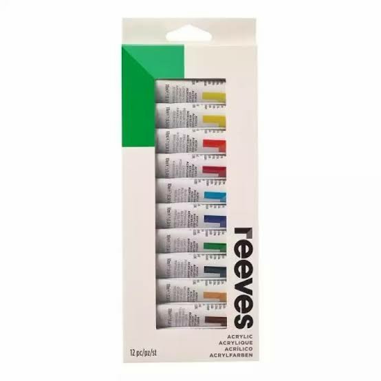 

REEVES ACRYLIC PAINT SET CAT AKRILIK