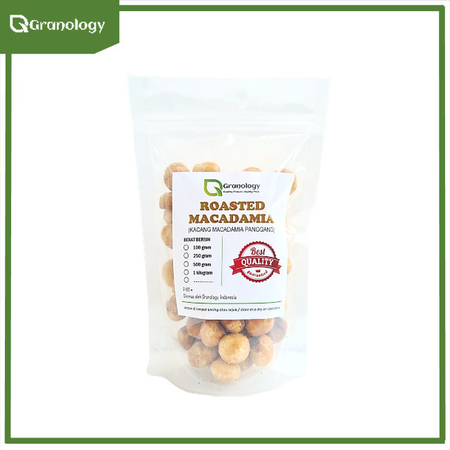 

Kacang Macadamia Panggang / Roasted Macadamia (250 gram) by Granology
