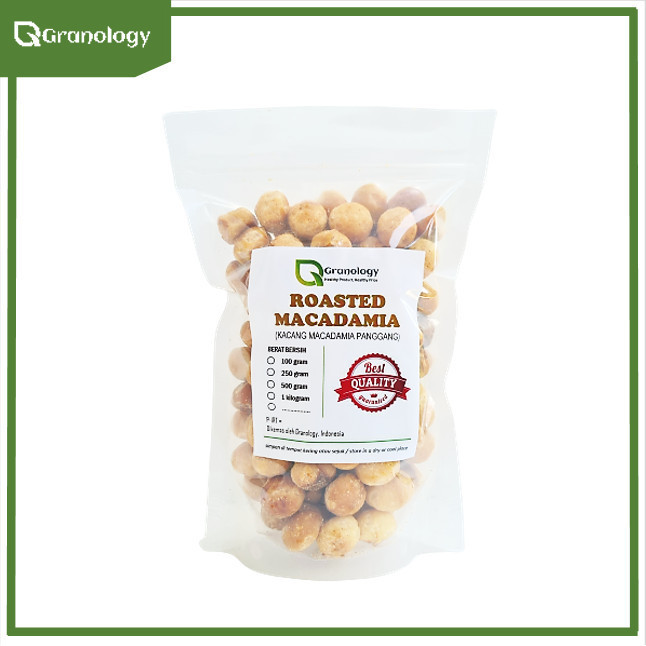 

Kacang Macadamia Panggang / Roasted Macadamia (500 gram) by Granology