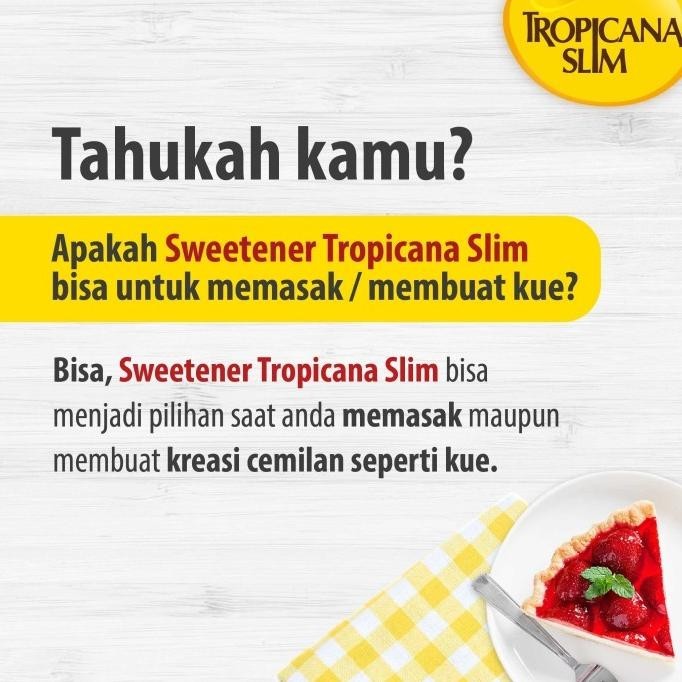

TERBARU TROPICANA SLIM SWEETENER DIABTX (100 SACHET) !!!!!