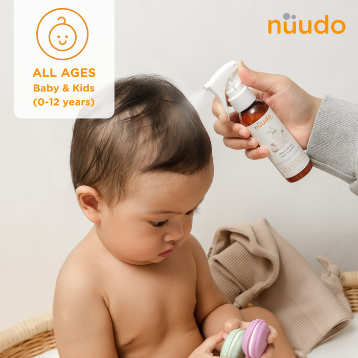 NUUDO NOURISHING HAIR LOTION RAMBUT ANAK/SERUM RAMBUT ANAK SPRAY 100ML