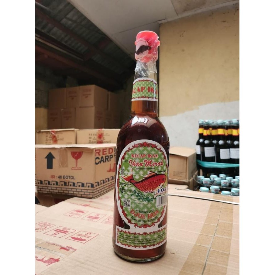 

BIG SALE KECAP IKAN DJOE HOA 620ML CAP IKAN MERAH !!!!!