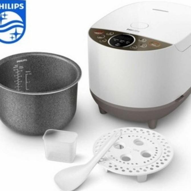 Rice Cooker Magic Com Phillips Digital 1,8 Liter HD4515