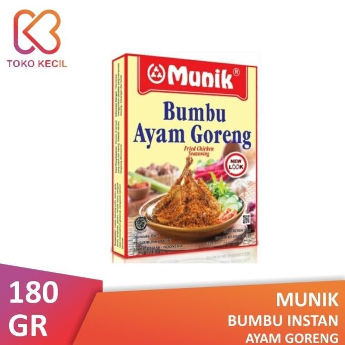 

BIG SALE MUNIK BUMBU AYAM GORENG 180GR !!!!!