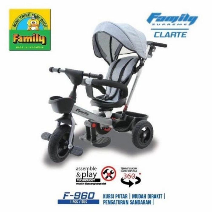 Sepeda Roda Tiga Family Clarte 960 J