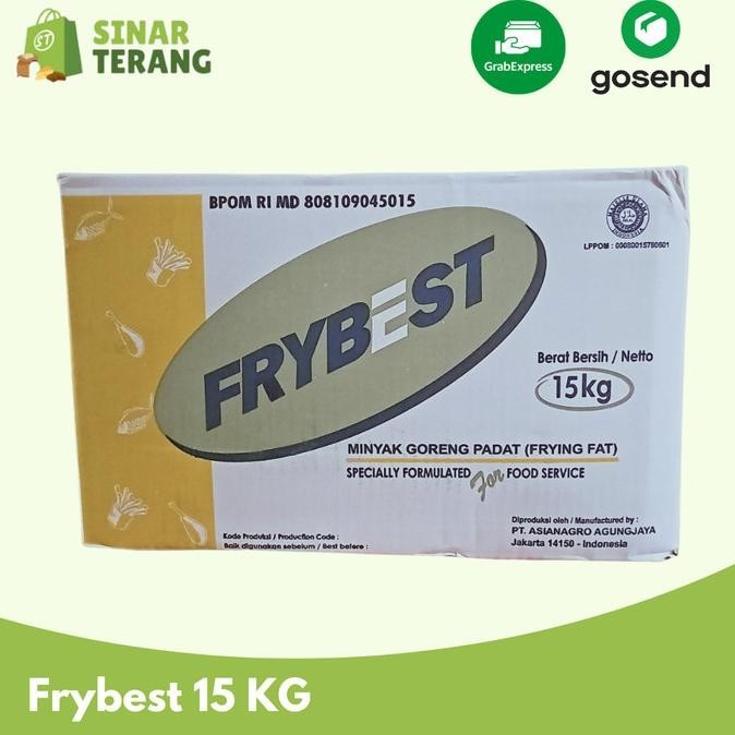 

READY STOCK MINYAK PADAT / BEKU FRYBEST 15KG GROSIR KARTONAN !!!!!