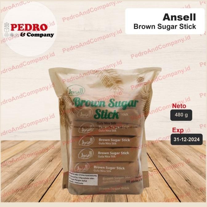 

TERBARU ANSELL BROWN SUGAR STICK GULA BIRA STIK (60 STICKS X 8 GRAM) !!!!!