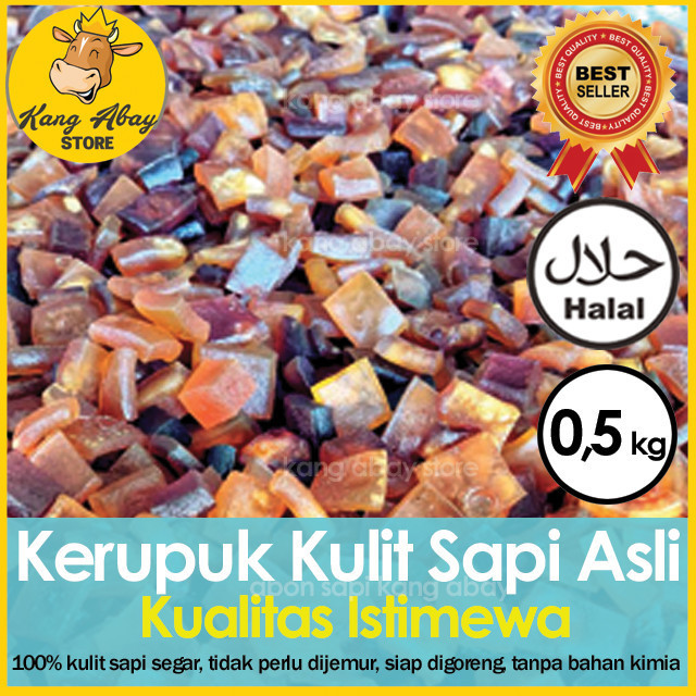 

KERUPUK KULIT SAPI ASLI MENTAH 0,5 KG