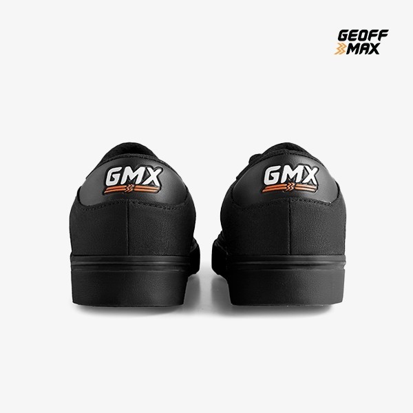 OFFICIAL Geoff Max - Gavin All Black STZ Sepatu Pria Wanita Sneakers Casual Sekolah Kuliah