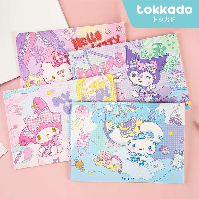 

TOKKADO Sanrio Maji Drawing Book Buku Gambar A4 Painting Sketch Lucu