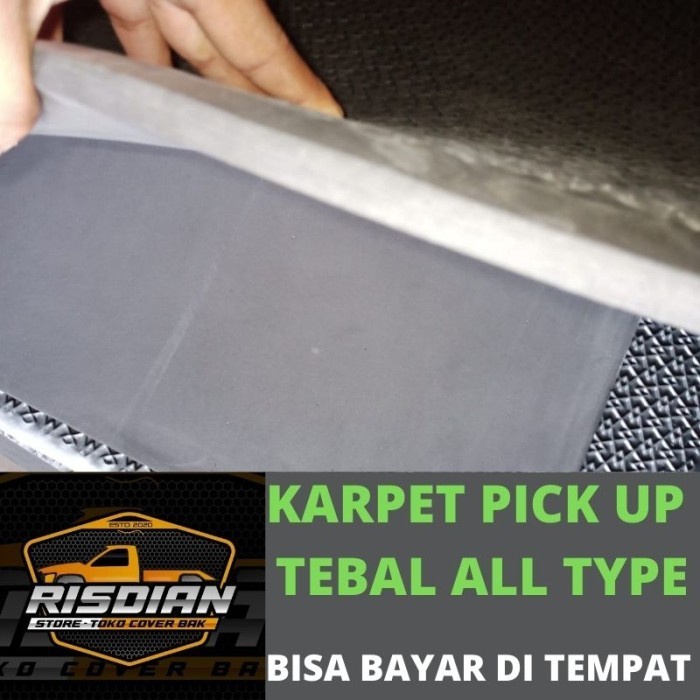 Karpet Mobil Pick Up Karpet Spon Alas Bak Tebal 15 Mm