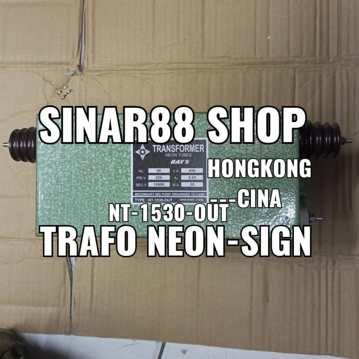 TRAVO TRAFO NEON SIGN TUBES TRANSFORMER TYPE : T151122