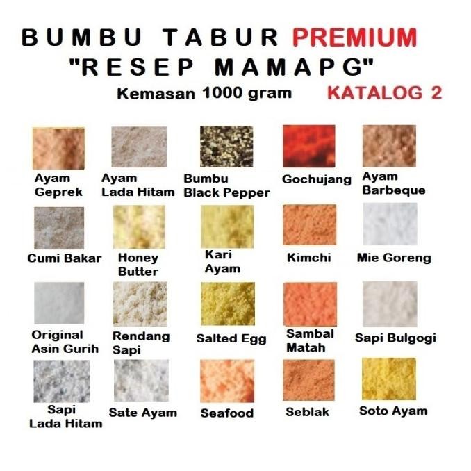 

1000 gr 1 kg Bumbu Tabur Premium Bubuk Tabur Bumbu Keripik Kentang LM99