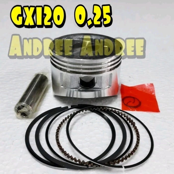 +%+%+%] GX-120 025 Seher Piston Ring Pen Circlip Honda GX120 GX-120 0.25