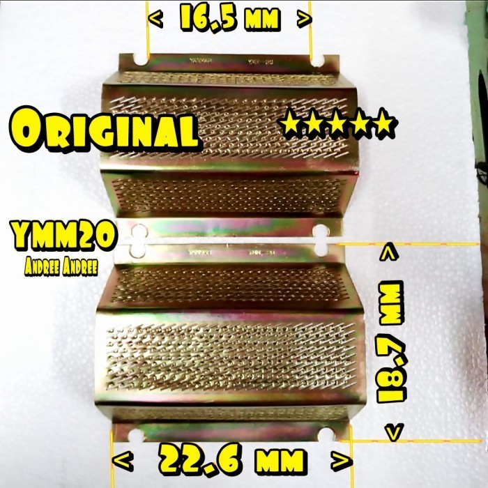 best produk] YMM20 Screen Saringan Padi Beras mesin Yanmar YMM-20 YMM 20 Per 2 bh