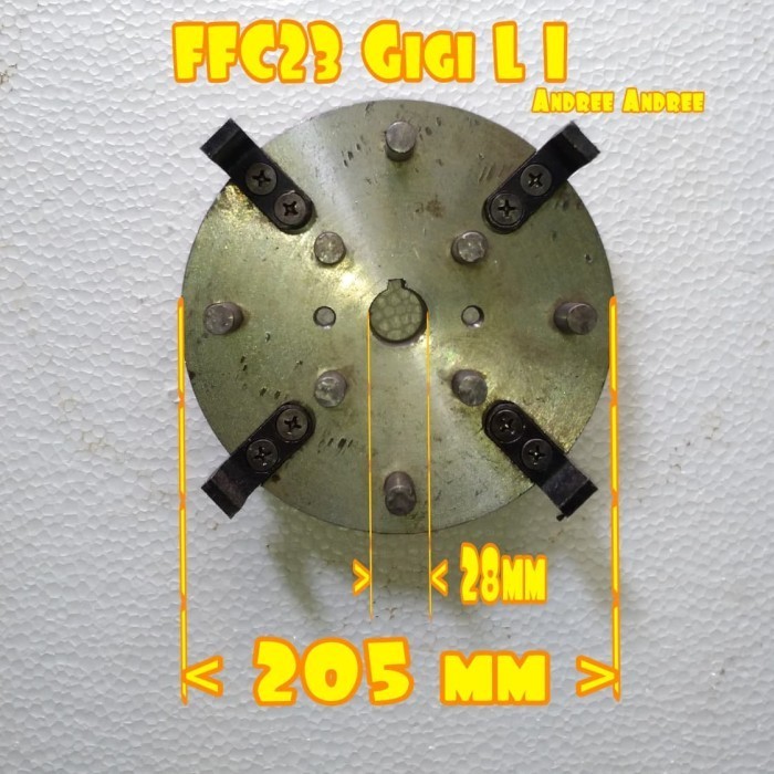 ,,,,,,,] FFC23 Lawan Gigi Pintu Gigi L I Saringan Tepung Diskmill FFC-23 FFC 23