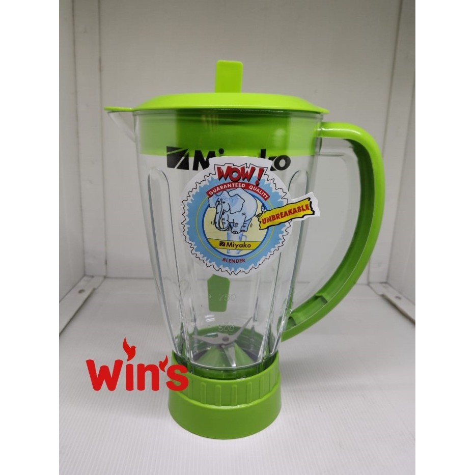 ] Gelas Plastik Blender Miyako Original Set 1,5 Liter Gear Plastik