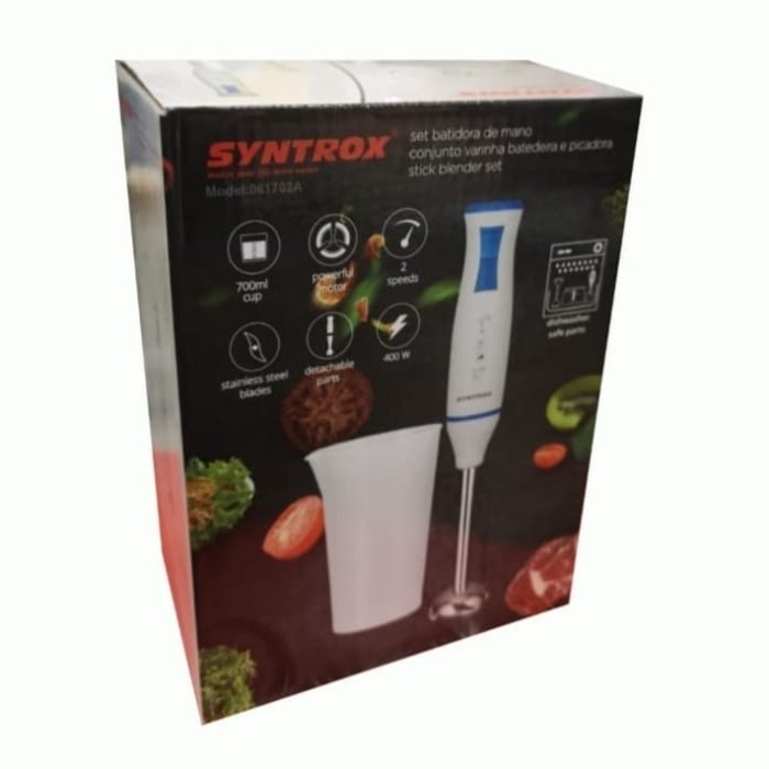Set Hand Blender Syntrox / Jus Tangan / Blender Tangan