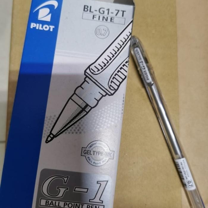 

pen pilot G1 silver (perlusin) Import