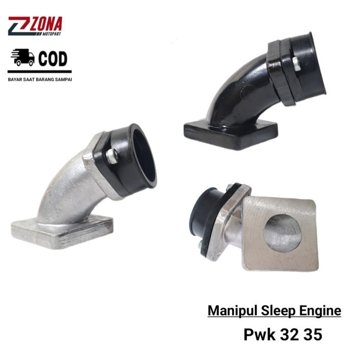 Baru Intake Manifold Manipol Pwk 30 32 34 Sleep Engine Jupiter Vega Supra Terbaik