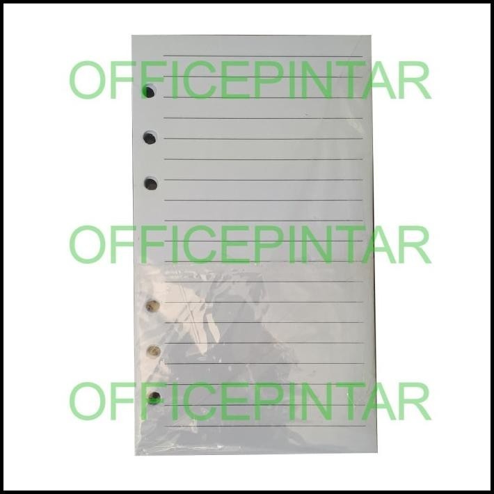 

TERMURAH REFILL NOTES ORGANIZER LUBANG 6 UKURAN SEDANG (17-6-20) !